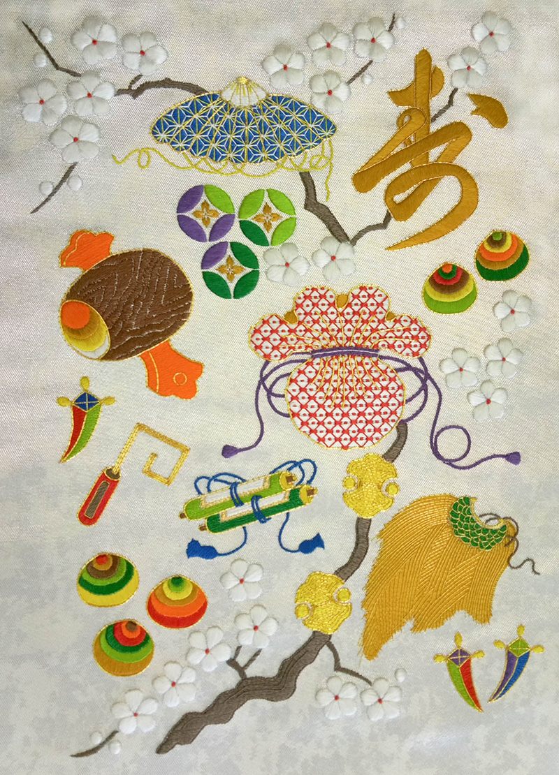 星工房 日本刺繍教室
